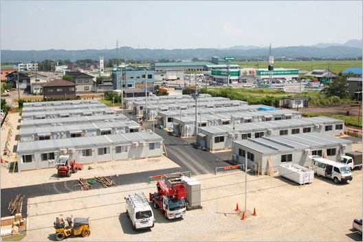 日本灾区简易住宅