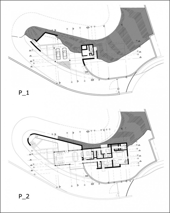 秘鲁山坡上的住宅