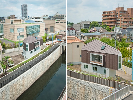 崛之内住宅-日本小住宅设计