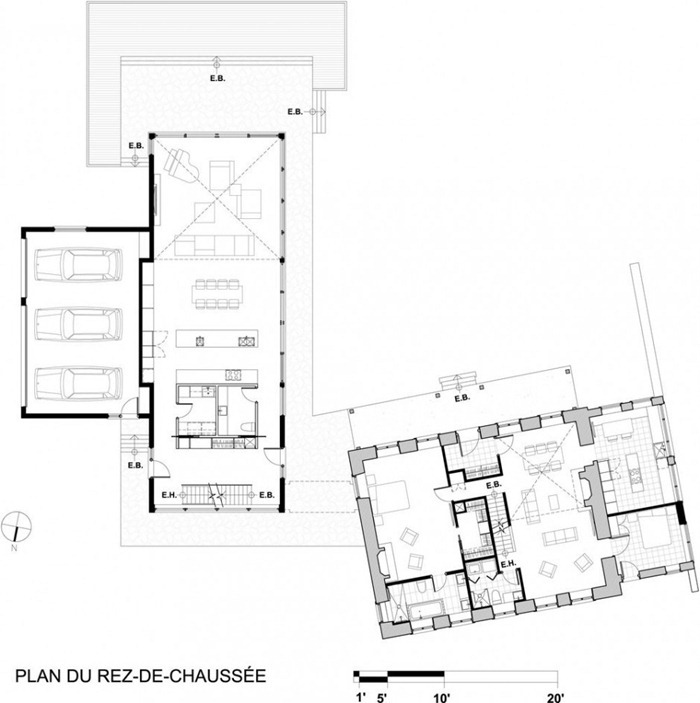 魁北克改建小住宅