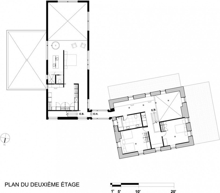 魁北克改建小住宅